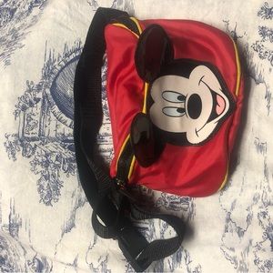 Vintage Walt Disney World Magic Kingdom Kids Fanny Pack Mickey Mouse